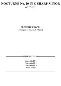 Nocturne in C Sharp Minor, op. posth.